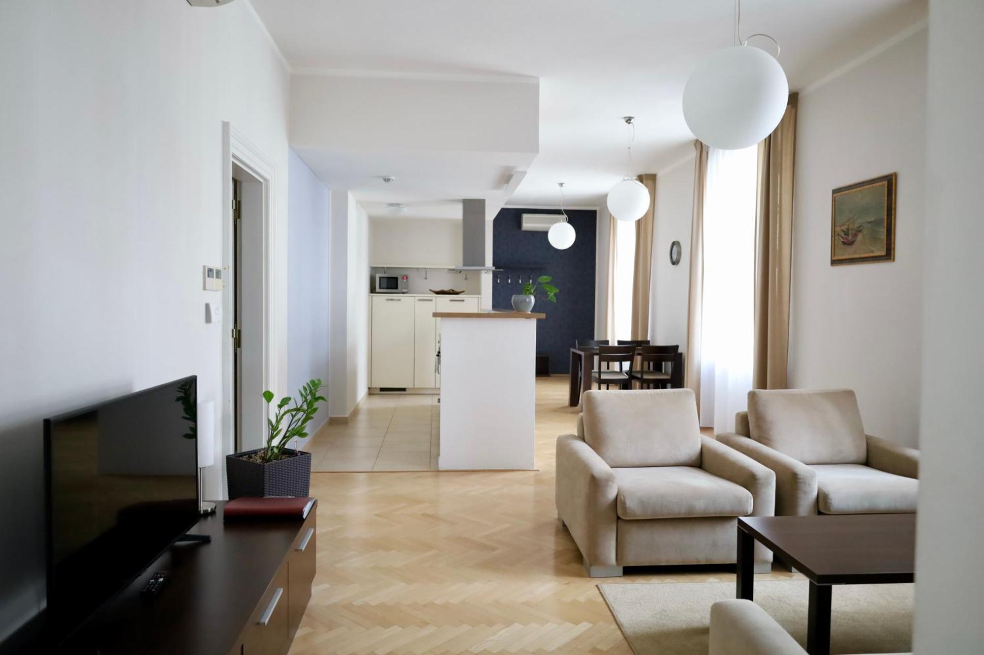 Aparthotel Rezidence Ostrovní Praga Exterior foto