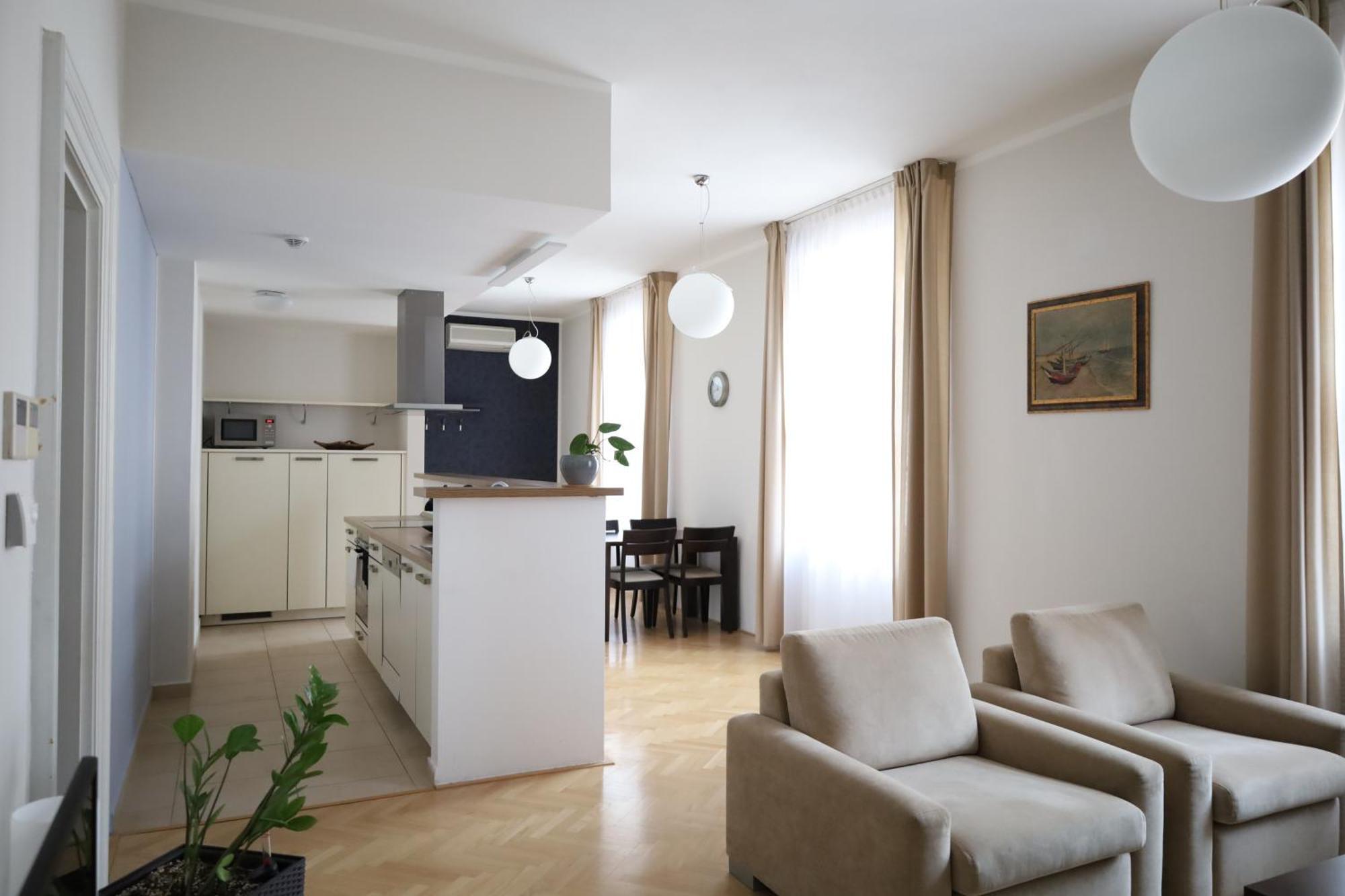 Aparthotel Rezidence Ostrovní Praga Exterior foto