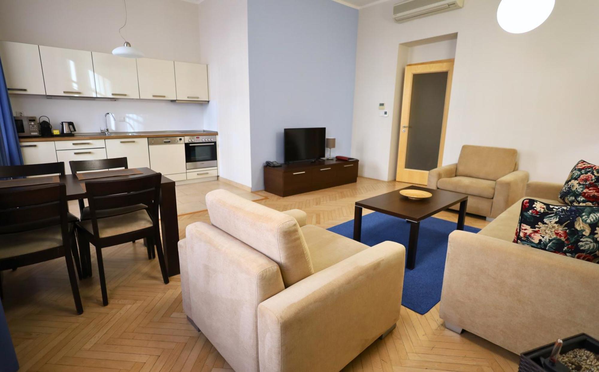 Aparthotel Rezidence Ostrovní Praga Exterior foto